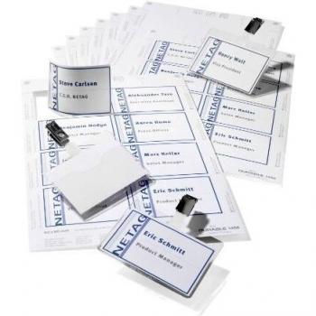 ID Badge Houder met Klem 90x60mm