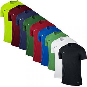 Nike Men's Park VI Performance Tee, Blue (Royal Blue/White), Size Medium