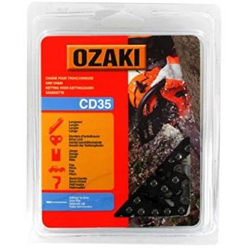 Chaîne de tronçonneuse semi‑carrée 44 maillons OZAKI 3/8 LP 1,1 mm