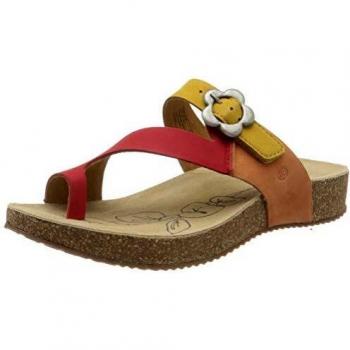 Tongs Femme Red Rot‑Multi 402 – Josef Seibel Tonga 23 EU 38