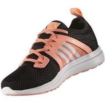 Zapatillas adidas Durama K, Running Unisex, Color Negro/Blanco/Rojo