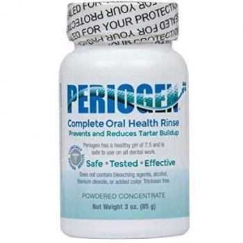 Periogen Rince-bouche Éliminateur de Tartre, Formule Poudrée, 85g, 45 Jours