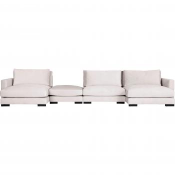 Tvinna Sofa‑Set – U‑Form Rücken­kissen, modulare Aufstellung