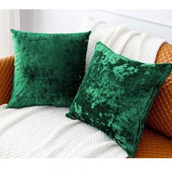 Christmas Green Velvet Cushion Bundle