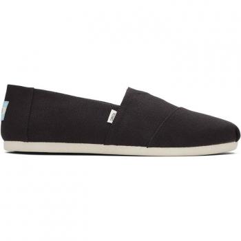 Toms Mocasines Planos Hombre Negro
