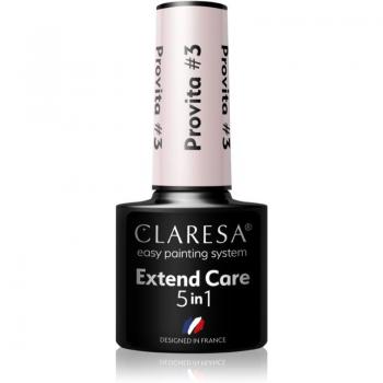 Polish Base Extend UV 5in1 para Manicura Pedicure Claresa rosa 03