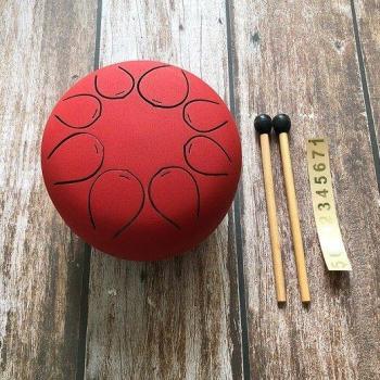 5.5 Inch Stalen Tong Drum Mini 8 Toets G Stem Handpan Drum