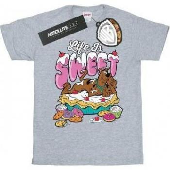 Scooby Doo Boys „LIFE IS SWEET“ Shirt schwarz, Größe 12-13