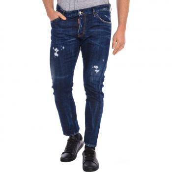Dsquared2 Lange Herrenhose Größe 48 Blau