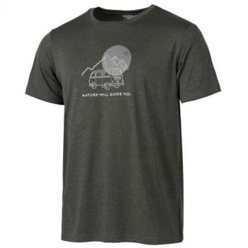 Ternua T-shirt Logna 3.0 Manica Breve Verde Oliva S