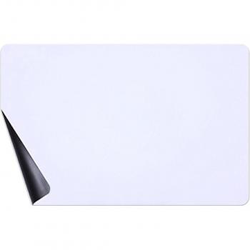 Papel Magnético de Pizarra Blanca con Pegamento