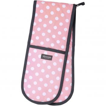 Dexam 90cm x 18cm Blush Pink Oven Gloves