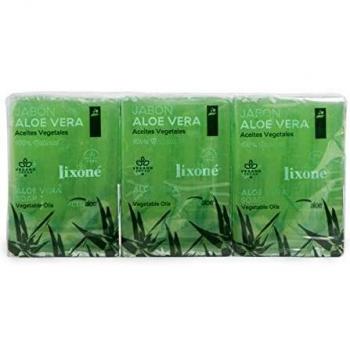 Lixoné Aloe Vera Jabon Piel Seca 3x125g