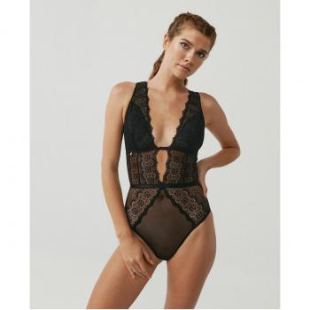 Body slim fit nero Limba Sikkim