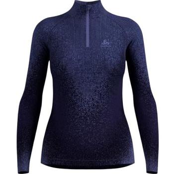 ODLO Zipshirt Intimo da Donna Blackcomb Lilla XS