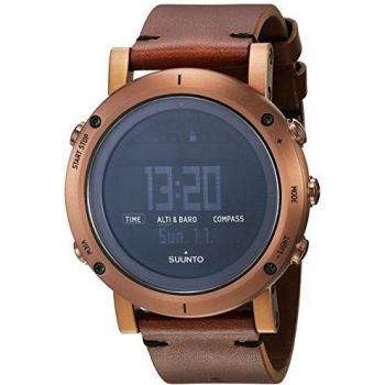 Orologio Suunto Essential al quarzo digitale multifunzione donna in acciaio con cinturino rosa