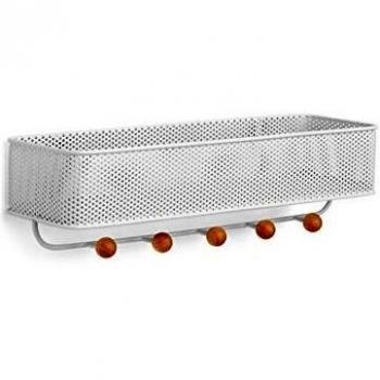 Umbra White Estique Storage Organizer, Metal (32 x 9 x 9 cm)