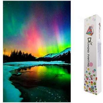 Glacier Glow DIY Diamond Picture