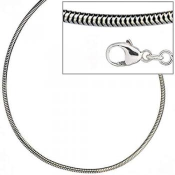 Jobo Damen Schlangenkette 925 Silber 1,6 mm 60 cm