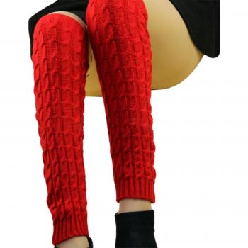 Knee-High Leg Warmers for Girls