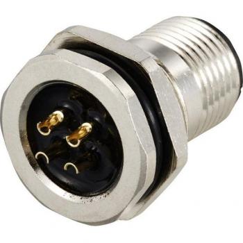 4-Pin M12 Recessed Sensor/Actuator Plug (TC‑12833064)