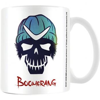 Tazza di Ceramica Suicide Squad Boomerang a Skull, Multicolore
