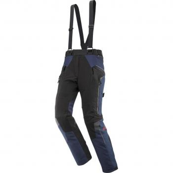 Pantaloni Moto Ixon Odin PT Navy Nero Rosso Vivo XL
