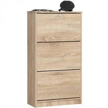 Zapatero 3 Puertas Akord Roble Sonoma 60 cm