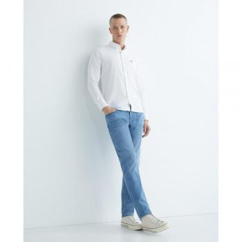 Camisa Slim Fit Blanca para Hombre Altonadock