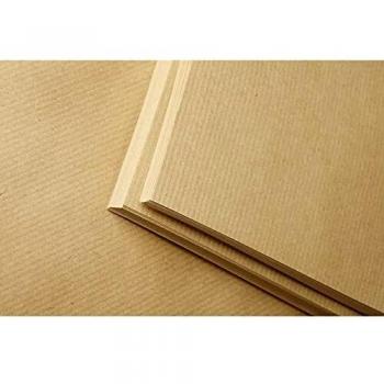 Rame de papier Clairefontaine Kraft brun vergé 250 feuilles 90 g