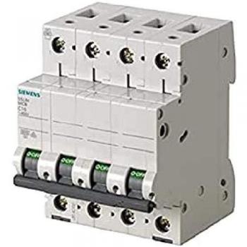 Interruttore Magnetotermico 4 Poli 25A 6KA Siemens 5SL64257BB