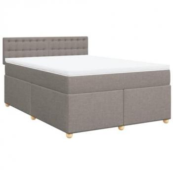 Sommeil confortable : sommier à lattes taupe 160x200 cm – Vidaxl