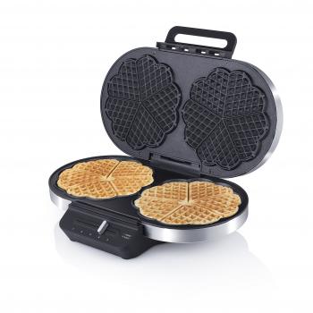 Princess 2-in-1 Waffle Iron (Stainless)
