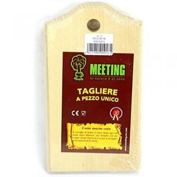 Tagliere in legno di faggio per cucina 29x17x2 cm