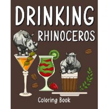 Drinking Rhinoceros Coloring Book