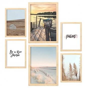 Escapada Playa: Láminas Decorativas a3 y a4