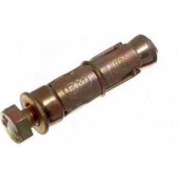 Zinc Plated Loose Shield Anchor Bolt Assortment, Includes M8 and M12 Bolts (Pack of 24)