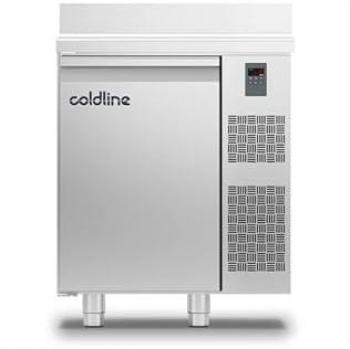 Table Réfrigérée Négative Master 1 Porte 98 L avec Dosseret Coldline