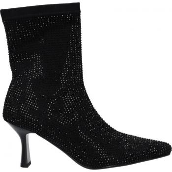 Botines de Glitter Preto BEFREE ALBA-023 Femininos