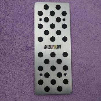 Modified Accelerator Brake Footrest Pedal Pad for Mitsubishi L200 ASX Outlander Pajero Lancer EX
