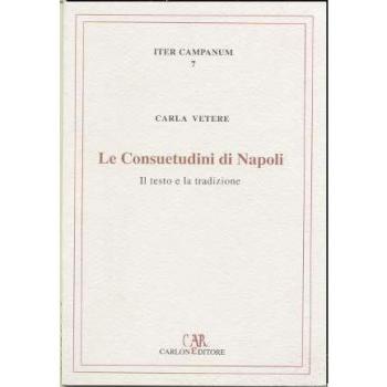 Le consuetudini di Napoli. Il testo e la tradizione