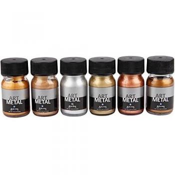 GlitterPaint Metalic Kit – 30 ml x6