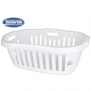 Cesta de Ropa Ergonómica 50L Hipster Crema
