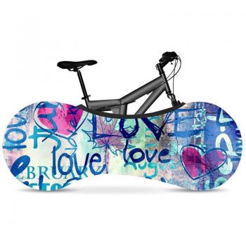 Graffiti Series Indoor Bike Cover for 26-28 700C Road Bikes