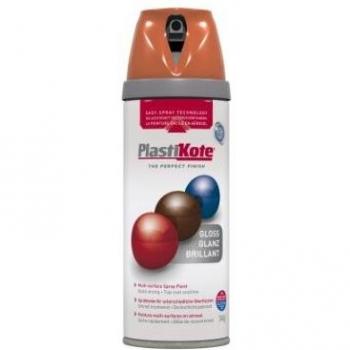 00ml Plastikote Premium Gloss Orange Spray Can
