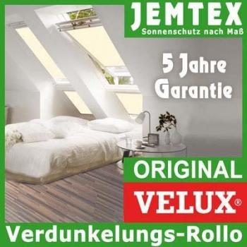 VELUX Lichtschutzrollo Uni Beige 1085, 94x118 cm