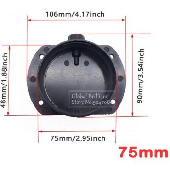 Reductor Tubo 75mm para Calentador Coche