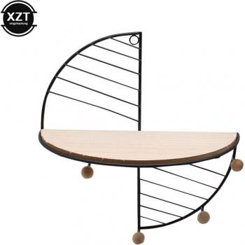 Étagère murale en fer pour bureau à domicile