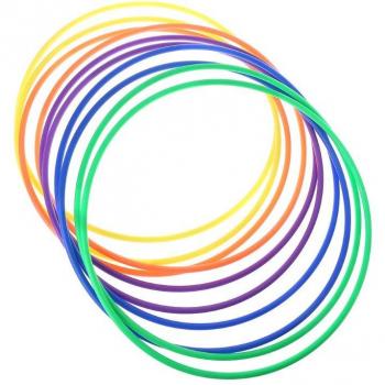 10 Pcs Plastic Toss Rings Target Game