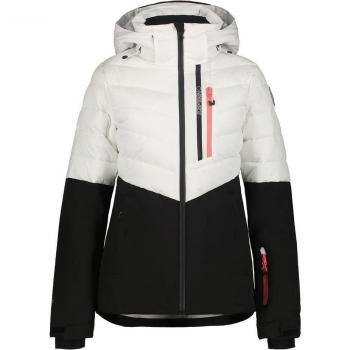 Veste Florale Icepeak à capuche blanc noir pour femmes